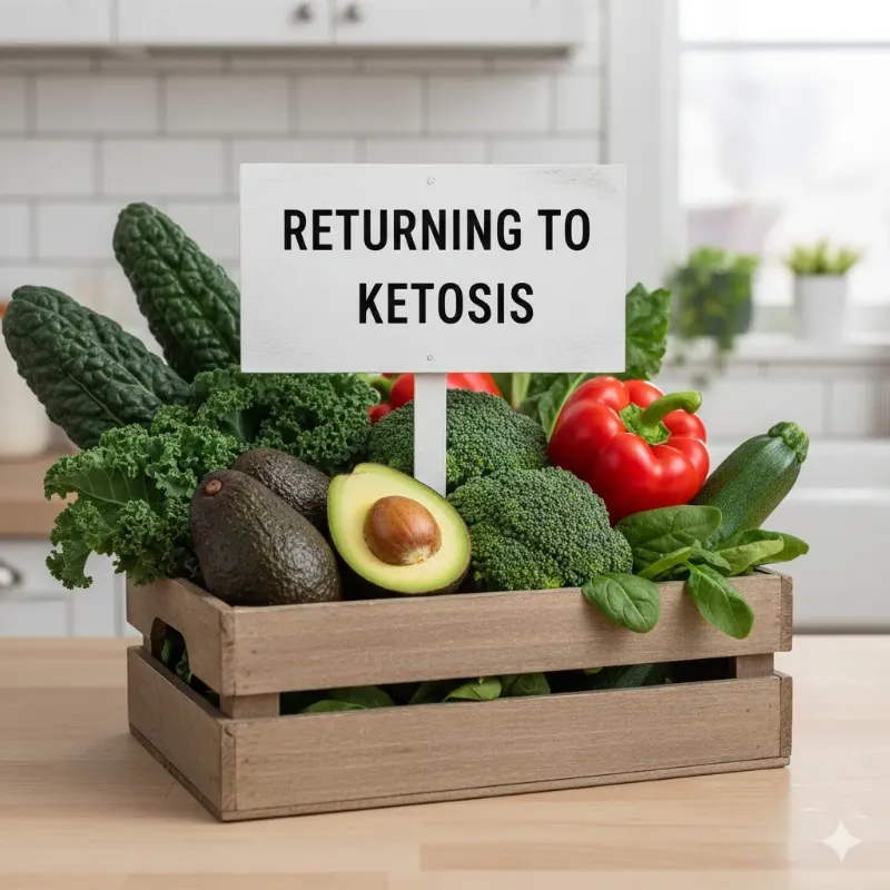 케토제닉 다이어트 중단 후 다시 키토시스에 진입하는 방법